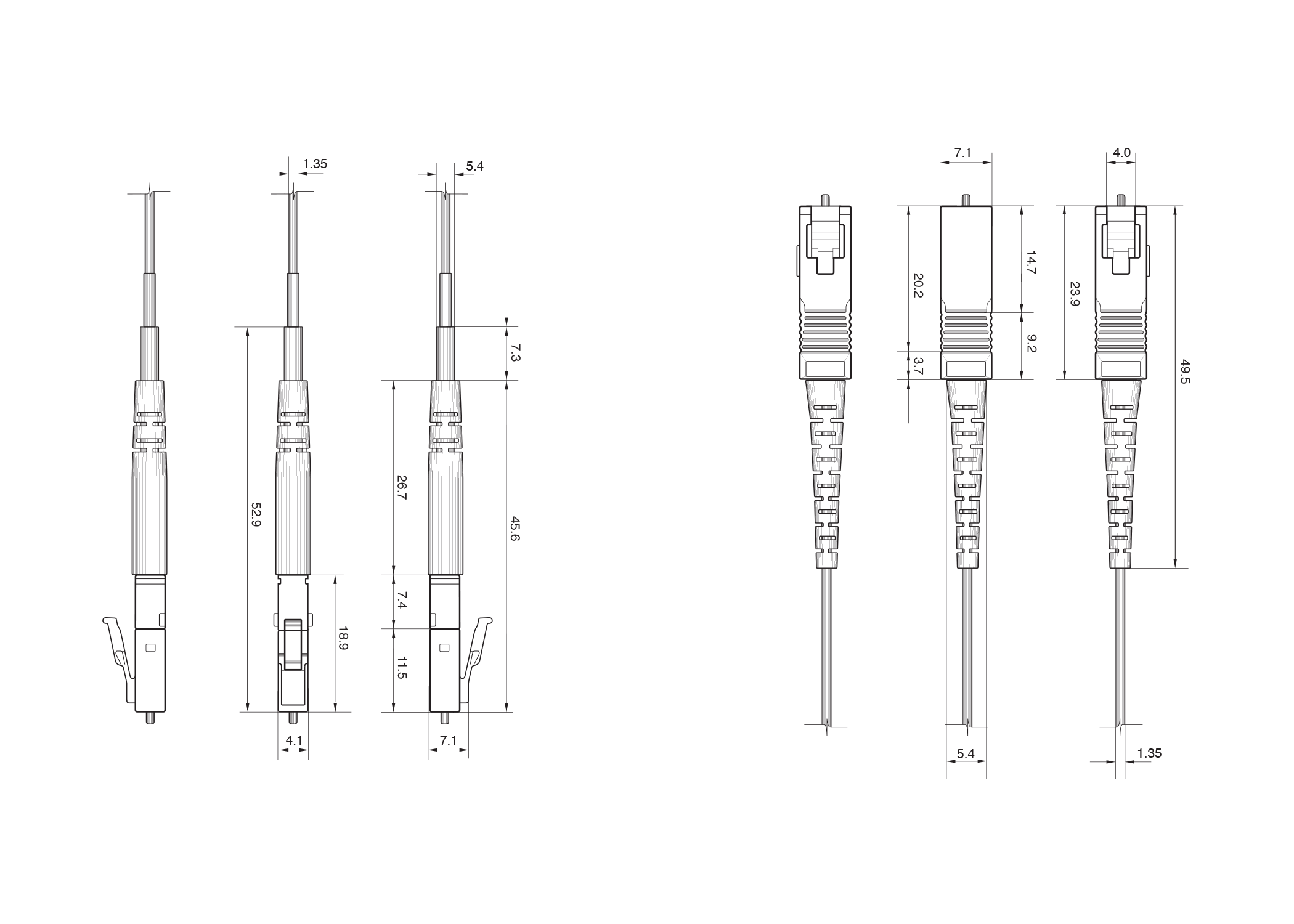 fiber-optic-fiber-jumper-bend-insensitive-single-mode-9-125-simplex