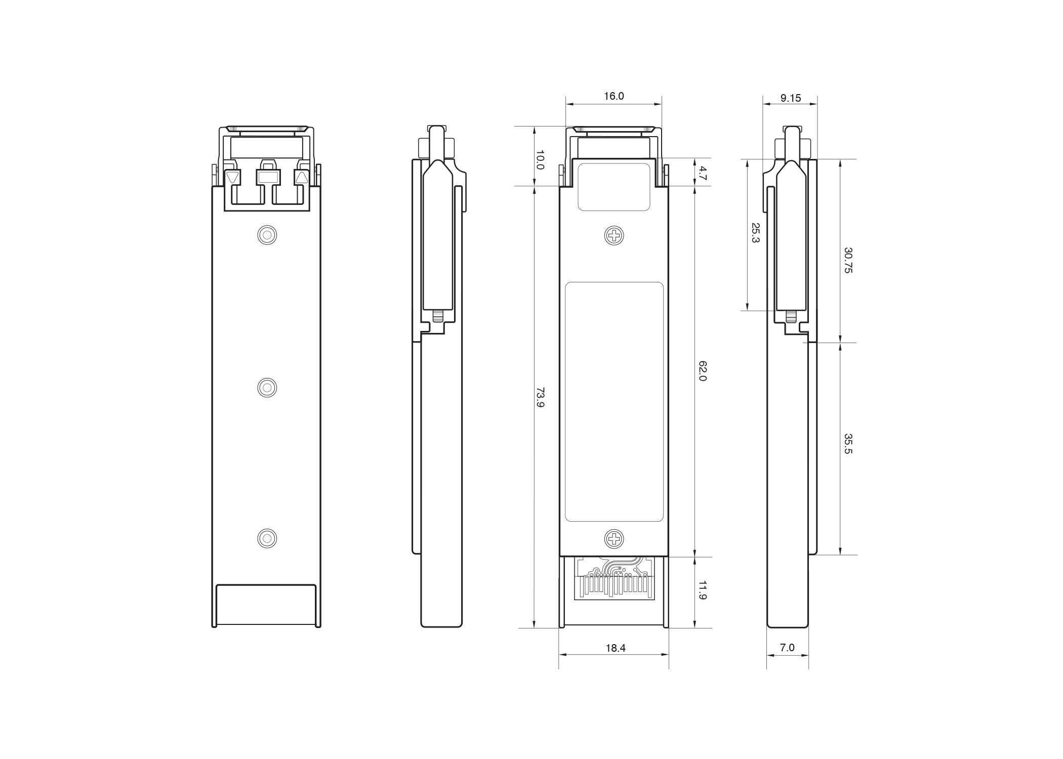 Fiber Optic Transceivers XFP, BIDI, 1330TX/1270RX, LR SMF 10km 10G/OC-192 DDM, Alcatel 73XX 3FE50712BA_W32-ITemp Compatible